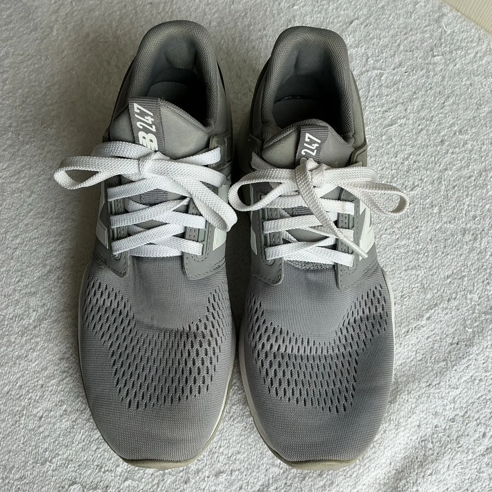 New Balance 247 Gray and White Women's Sneakers